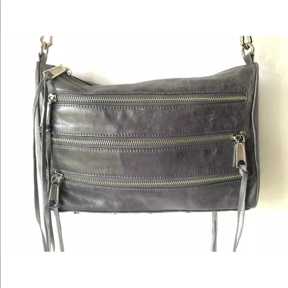Rebecca Minkoff 5 zip full size crossbody